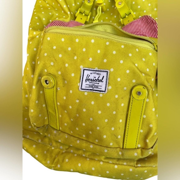 Herschel Supply Company Yellow Polka Dot Backpack - Picture 5 of 13